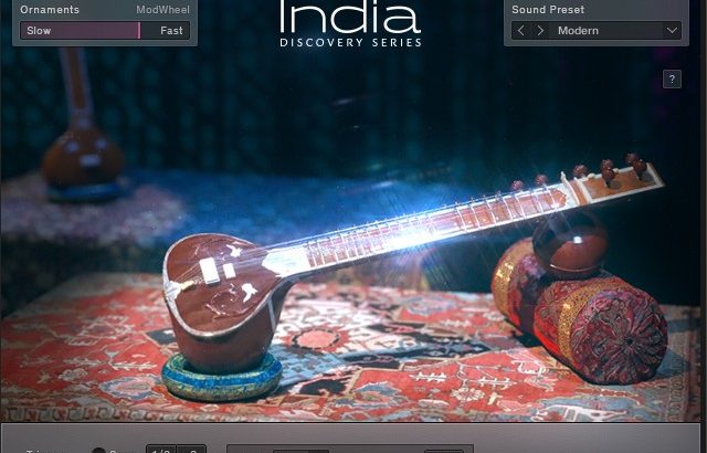 【レビュー】「DISCOVERY SERIES: INDIA」インド伝統音楽に欠かせないインド楽器専用音源